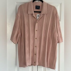 Abercrombie & Fitch Light Pink Knit Sweater